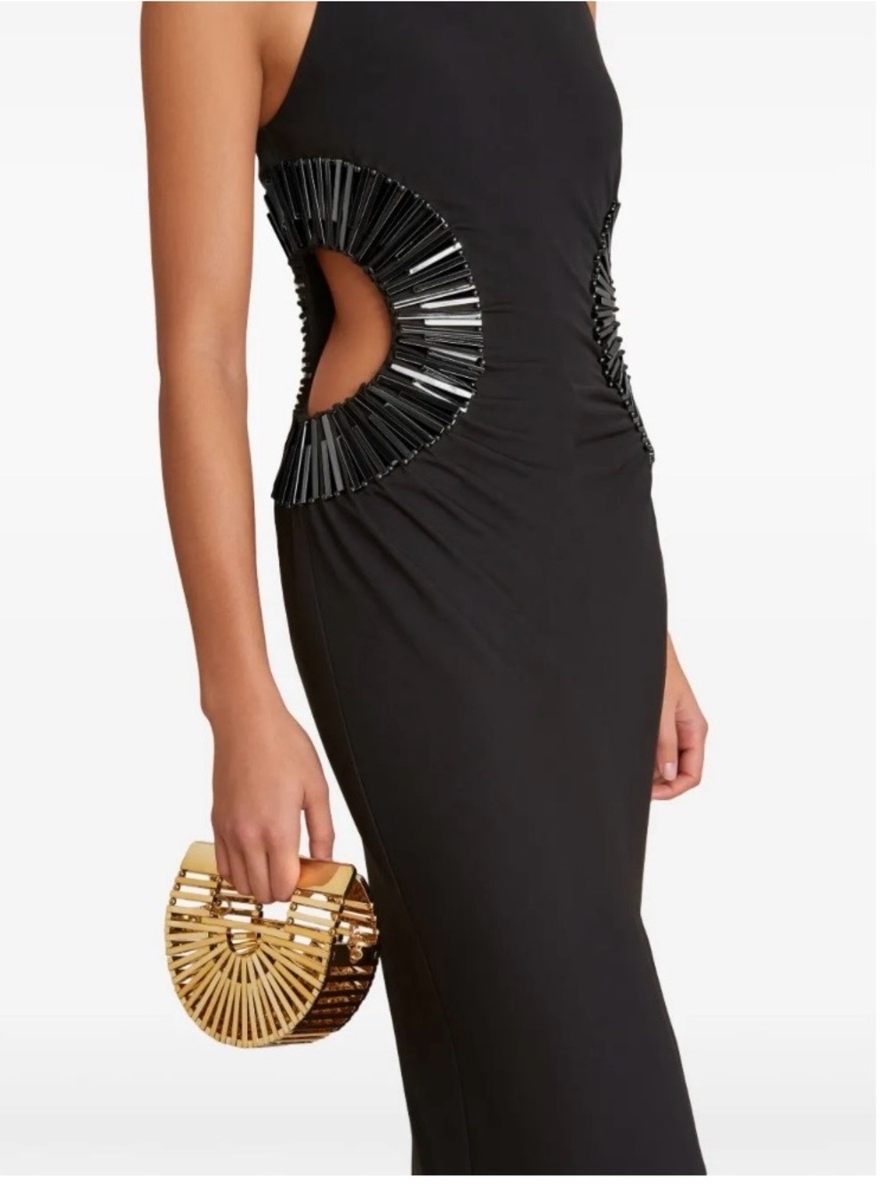 Cult Gaia Maxi Black Dress